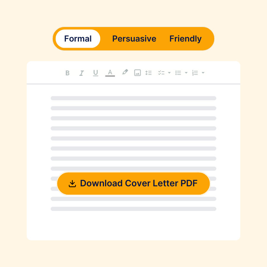 AI cover letter AI cover letter